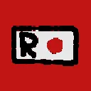 A brightly colored logo